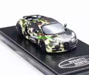 GB Mortal 1:64 Camo Carbon Veyron Sports Limited Model Diecast Collect Car