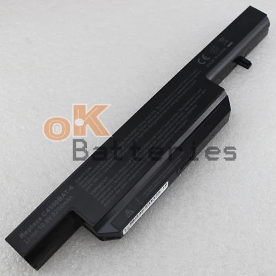 Laptop Battery for Clevo BAT-B5105M C4500BAT-6 GIGABYTE Q1732N 5200Mah 6 Cell