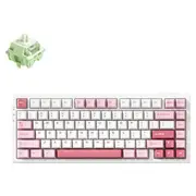 MCHOSE G75 Pro Tri-mode Gaming Mechanical Keyboard White Pink