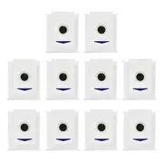 10pcs Compatible for Deebot T30 PRO OMNI Replacement Parts Dust Bag Robot Vacuums Accessories