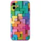 colorful blocks iphone x 7 8 11 12 13 case cover new 2022