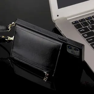 IPhone 13 Pro Max 13 mini 全包保護殼全包式防撞保護殼卡片錢包收納袋掛繩保護套