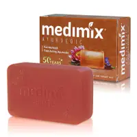 在飛比找誠品線上優惠-Medimix印度全新包裝版皇室藥草浴美肌皂/藏紅花/125