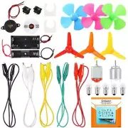 Electric Circuit Motor Kit, Science Experiment Educational Montessori Learnin...