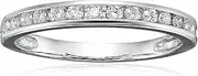 [Vir Jewels] 1/4 ctw Classic Diamond Wedding Band in 14K White Gold