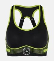 [Adidas by Stella McCartney] Adidas by Stella McCartney Printed sports bra AU 6 black