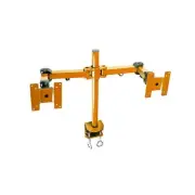 MonMount Dual LCD Monitor Stand Desk Clamp Holds Up to 24-Inch LCD Monitors
