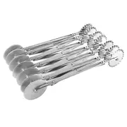 Dough Divider Stretchable Reusable Round Safe 2 Heads 3/5/7 Wheels Quickly Slice Pasta Wheel for Kitchen C