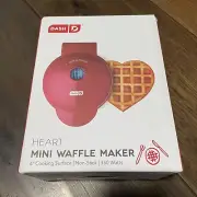 DASH Mini Waffle Maker Machine for Individuals Paninis Hash Browns & Other On