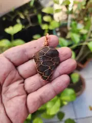 Gebel Kamil Meteorite pendant . Iron Rock . Meteorite Rock . 250 Carat