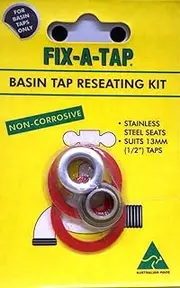 FIX-A-TAP Basin TAP RESEATING KIT Non Corrosive - Suits 1/2" 13Mm TAPS