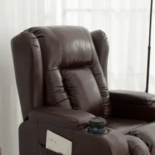 IDEA 牛皮電動無段式按摩沙發躺椅/皮沙發(單人沙發)