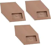 Baluue Sets Kraft Paper Storage Boxes Lids Mini Envelop Postcard Boxes Open Window Catalogs Pcs