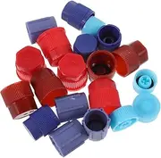 Alipis 1Set Air Conditioning Service Charging Port Caps Each Each Durable Material for Easy Installation and Maintenance of Air Conditioning Systems