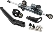 Motorcycle Handlebar Steering Damper for CBR954RR 2002-2003 for CBR929RR 2000-2001 for CBR900RR 2000-2001 Motorcycle Steering Stabilize Damper Mounting Bracket Kit(1878)