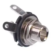 6.35mm 1/4" Panel Mount Mono Open Chassis Jack Socket Audio Connector