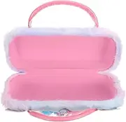 [TINEASUR] Lovely Unicorn Eyeglass Case Handheld for Boys and Girls Girls Soft Plush Compact Scratch Proof Travel-friendly