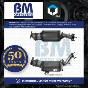 Diesel Particulate Filter DPF + Fitting Kit BM11386HK BM Catalysts Soot Quality