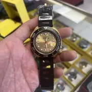 Invicta Men's 30425 Pro Diver Automatic 3 Hand Gold Dial Watch( BNS)