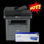 Brother MFC-L5755DW Laser Printer and TN-3420 Bundle