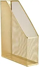 Etyldya Desk File Organizer Metal Practical Magazine Holder Vertical File Holder