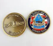 [NC] U.S. Navy Hawaii SSN 776 Submarine Challenge Coin