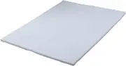 Yamazen IMT-40D(LGY) T Memory Foam Mattress, Double, 1.6 inches (4 cm) Thick, Light Gray