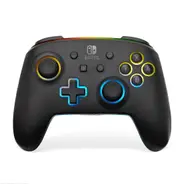 Powera Enhanced 3m Wired Gaming Nintendo Switch Controller RGB Lumectra Black