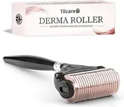Derma Roller (1Pack) by Tilcare - Sterile Titanium Derma Roller 0.25mm - Peach