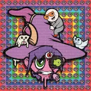 Clancy's Gospel by Brandon Ready BLOTTER ART perforated tabs psychedelic