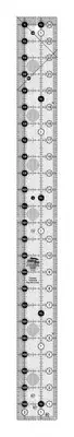 Creative Grids - Quilt Ruler - 2-1/2" X 24-1/2" Rectangle
