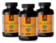 beauty radiance capsules - CHIA SEED OIL - radiant glow oils 3 Bottle 180 Caps