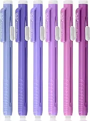 Mr. Pen- Retractable Mechanical Eraser Pen, Pack of 6, Vibrant Colors, Twilight