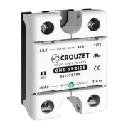 84137870N, CROUZET, Ssr, Gnd, Single Phase, Panel Mount, 40A, In 4-32 Vdc