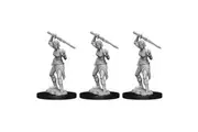 3PK Magic the Gathering Unpainted Miniatures Nahiri Figure Collectable