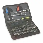 Westward Socket Wrench Set,1/4", 3/8" Dr,102 pc 3FE99 Westward 3FE99
