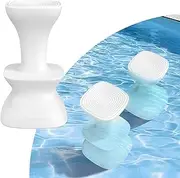 OceanaFlow 30" Pool stools for Underwater,Pre-Weighted Pool Stools with Adjustable Feet,Bar Seating Non-Float Design,Vinyl-Safe Pool Chairs for Inground Pools,Patio,Outdoor Poolside(1PC)