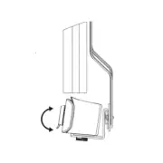 HP Poly 875L7AA Wall Mount for Video Bar - VESA Mount Compatible