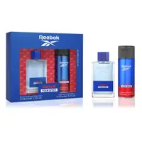 在飛比找PChome24h購物優惠-REEBOK 清新活力男性淡香水經典限量版禮盒(淡香水100