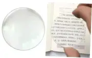Replaceable Magnifying Glass Optics Lens 30x 50mm Double Convex Lens for