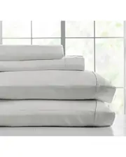 Knightsbridge Herringbone Stripe 600 Thread Count Sheet Set