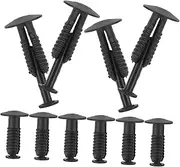 HEALEEP 50pcs Car Bumper Clips Automotive Fasteners for Door Trim Panel Retainers Durable Clips for Easy Installation and Reliable Performance Multi Functional Design for Enhanced Vehicle