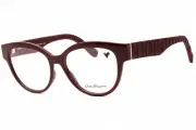 SALVATORE FERRAGAMO SF2957E-601-54 Eyeglasses Size 54mm 16mm 140mm burgundy Wom