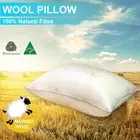 Aus Made New Wool Pillow Anti-Mite Feather/Down/Latex/Memory Altern
