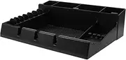 Barber Clippers Tray Organizer Portable Haircut Tools Holder for Salon Lightweight Clipper Station Accessory Neat Storage for Combs Guards