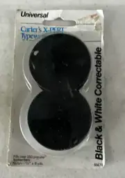 Carter's X-Pert Typewriter Ribbon Black & White Correction Tape 1/2 " x 8 yds