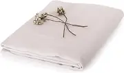 Linen Fabric by The Yard - 10 Yards Embroidery Fabric Plain Solid Color Cloth, 62 Inch Wide Cloth for Needlework, Quilting, Embroidery, Tablecloth, Curtain, Garments Craft