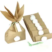 Fluffy Bunny Tail Paper Lolly / Treat Bags (Pack of 8)
