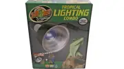 Zoo Med Tropical Lighting Combo Mini Deep Dome Lamp Reptile Heat UVA/UVB G13