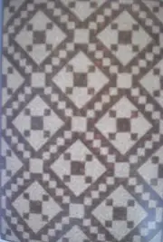 COZY Couch Jacobs Ladder Flannel Quilt Sew Fabric Kit - 60" x 90"